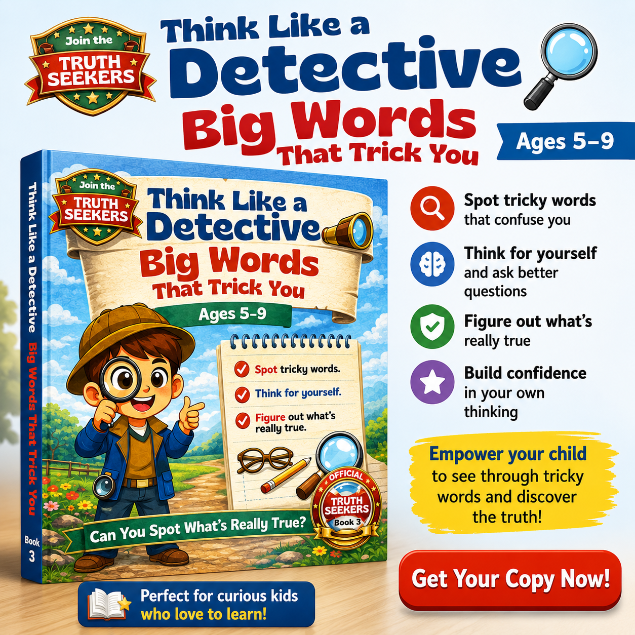 Think Like A Detective Big Words