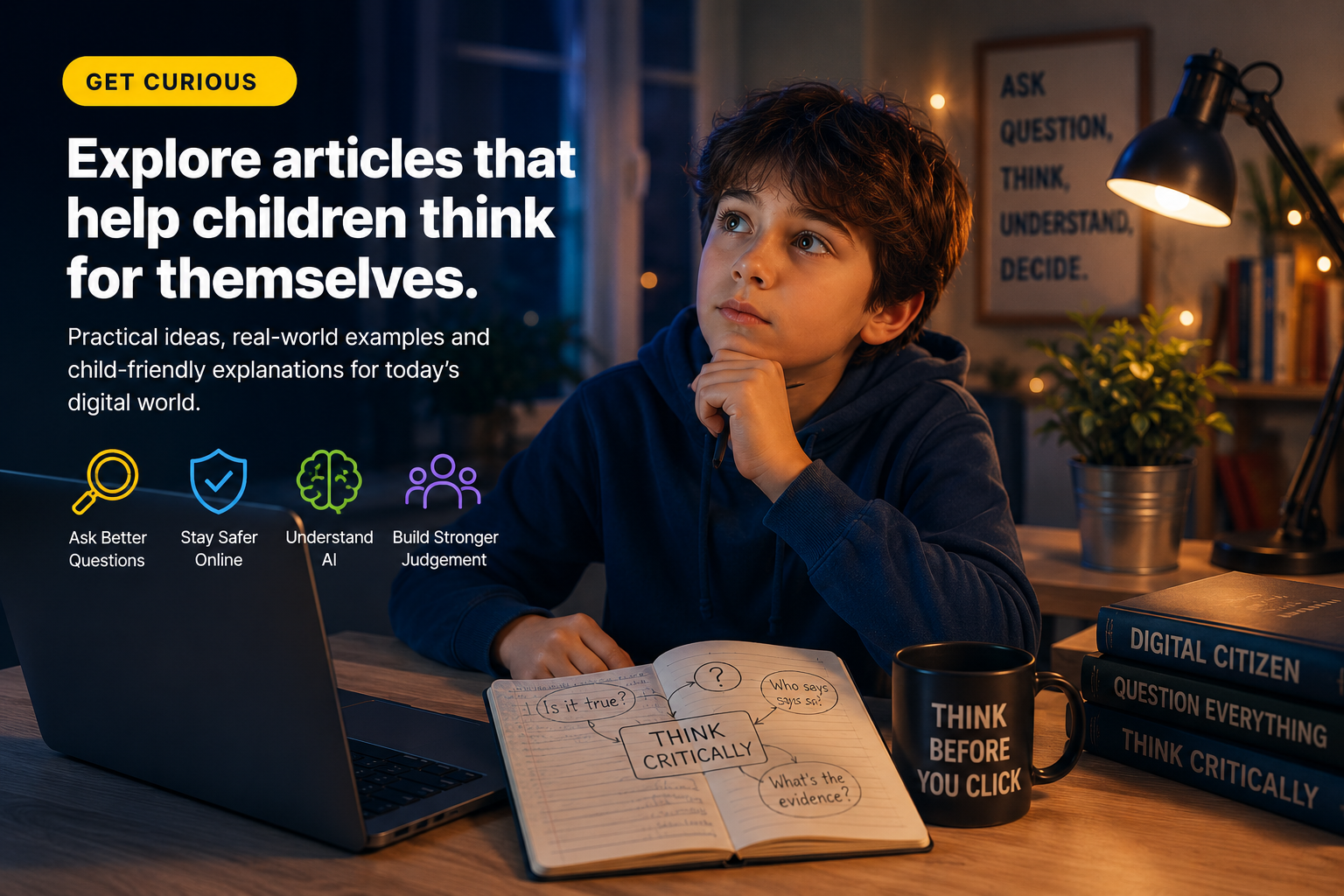 Get Curious articles for parents and families